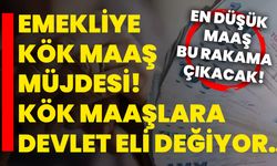 Emekliye KÖK MAAŞ müjdesi! Kök maaşlara devlet eli değiyor… En düşük maaş bu rakama çıkacak