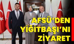 AFSÜ'den Vali Yiğitbaşı'nı Ziyaret