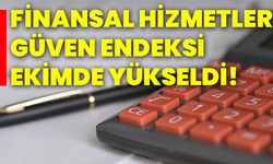 Finansal Hizmetler Güven Endeksi ekimde yükseldi!