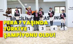 Pera 7 yaşında Türkiye Şampiyonu oldu!