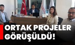 Ortak projeler görüşüldü!