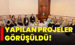 Yapılan projeler görüşüldü!