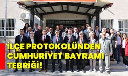 İlçe Protokolünden Cumhuriyet Bayramı tebriği!