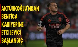 Kerem Aktürkoğlu'ndan Benfica kariyerine etkileyici başlangıç