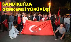 Sandıklı’da görkemli yürüyüş!