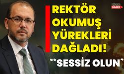 Rektör Okumuş yürekleri dağladı!