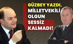 Güzbey yazdı, Milletvekili Olgun sessiz kalmadı!