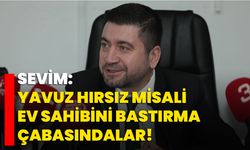 Sevim: “Yavuz hırsız misali ev sahibini bastırma çabasındalar!”