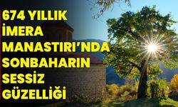 674 Yıllık İmera Manastırı’nda Sonbaharın Sessiz Güzelliği