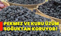 Pekmez ve kuru üzüm soğuktan koruyor!