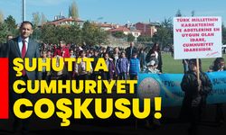 Şuhut’ta Cumhuriyet coşkusu!