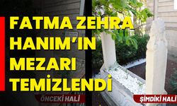 Vatan Şairi Namık Kemal'in Annesi Fatma Zehra Hanım'ın Mezarı Temizlendi