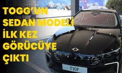 TOGG’un sedan modeli ilk kez görücüye çıktı