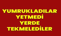 Yumrukladılar, yetmedi yerde tekmelediler