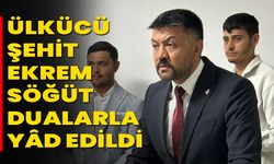 Ülkücü Şehit Ekrem Söğüt, dualarla yâd edildi