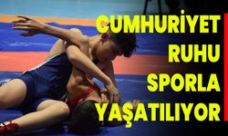 Cumhuriyet ruhu sporla yaşatılıyor