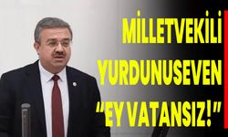 Milletvekili yurdunuseven “Ey vatansız!”