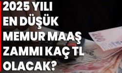 2025 Yılı En Düşük Memur Maaş Zammı Kaç TL Olacak?