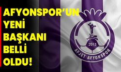 Afyonspor’un yeni başkanı belli oldu!