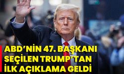 ABD’nin 47. Başkanı Seçilen Trump’tan İlk Açıklama Geldi