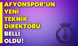 Afyonspor’un yeni teknik direktörü belli oldu!