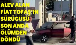 Alev Alan Fiat Tofaş’ın Sürücüsü Son Anda Ölümden Döndü