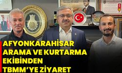 Afyonkarahisar Arama Ve Kurtarma Ekibinden TBMM’ye Ziyaret