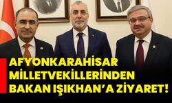 Afyonkarahisar Milletvekillerinden Bakan Işıkhan’a ziyaret!