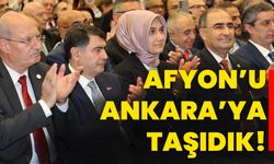 Afyon’u Ankara’ya taşıdık!