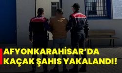 Afyonkarahisar’da kaçak şahıs yakalandı!