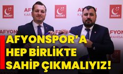 Afyonspor’a hep birlikte sahip çıkmalıyız!