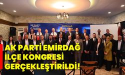 AK Parti Emirdağ İlçe Kongresi gerçekleştirildi!