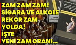 Zam Zam Zam! Sigara Ve Alkole Rekor Zam Yolda! İşte Yeni Zam Oranı…