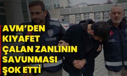 AVM’den Kıyafet Çalan Zanlının Savunması Şok Etti