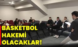 Basketbol hakemi olacaklar!