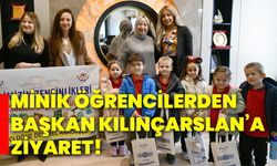 Minik öğrencilerden Başkan Kılınçarslan’a ziyaret!