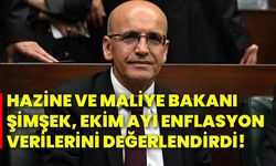 Hazine Ve Maliye Bakanı Şimşek, ekim ayı enflasyon verilerini değerlendirdi!