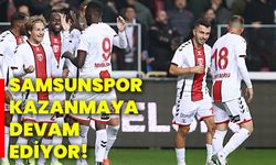 Samsunspor kazanmaya devam ediyor!