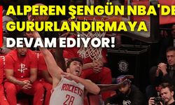 Alperen Şengün NBA'de gururlandırmaya devam ediyor!