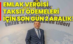 Emlak vergisi taksit ödemeleri için son gün 2 Aralık!