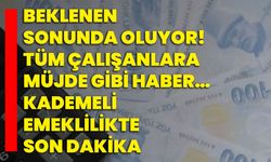 Beklenen sonunda oluyor! Tüm çalışanlara müjde gibi haber… Kademeli emeklilikte son dakika