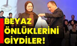 Beyaz önlüklerini giydiler!