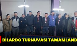 Bilardo Turnuvası Tamamlandı