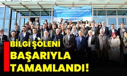 Bilgi şöleni başarıyla tamamlandı!