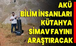 AKÜ Bilim İnsanları Kütahya Simav Fayını Araştıracak