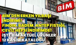 BİM’den erken yılbaşı indirimi!İşte BİM aktüel ürünler 12 kasım katalogu