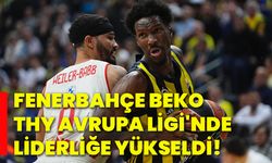 Fenerbahçe Beko, THY Avrupa Ligi'nde liderliğe yükseldi!