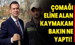 Çomağı Eline Alan Kaymakam Bakın ne yaptı!