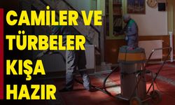 Camiler ve türbeler kışa hazır