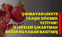 Çıkmayan lekeye 1 kaşık dökmek yetiyor! O lekeleri çıkartmak meğer bu kadar basitmiş